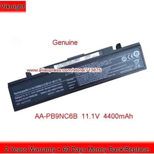 Genuine AA-PB9NC6B Battery for Samsung R428 R429 R430 R468 R528 Laptop 11.1V 4400mAh
