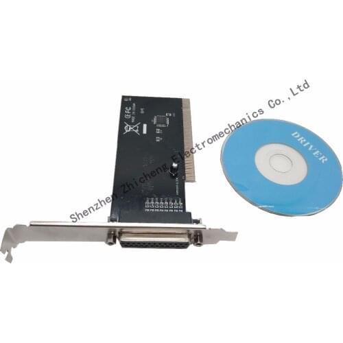 Desktop turn pci parallel port card 25 expansion card printer lpt interface adapter cnc controller