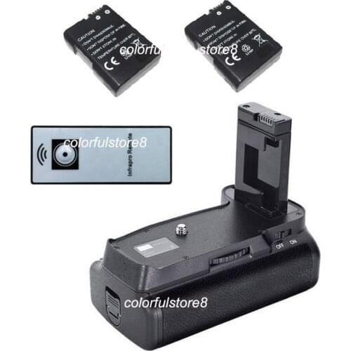 Vertical Shutter Battery Handle Hand Grip Holder For Nikon D3400 DSLR as MBD3400+IR Remote +AA Battery Holder+2 x EN-EL14 ENEL14