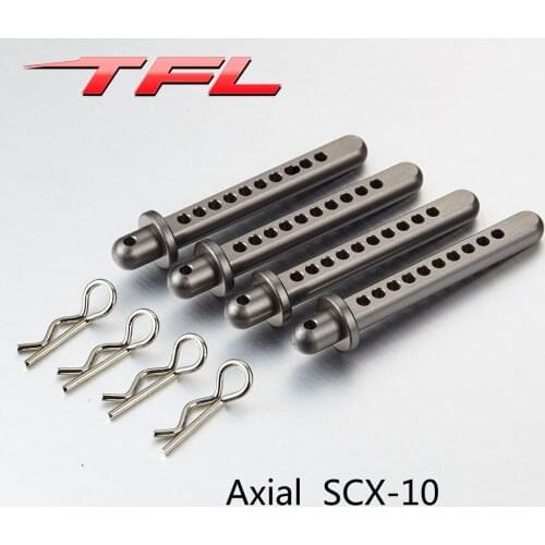 TFL RC Car accessories 1/10 AXIAL SCX10 Rock Crawler Metal Body Post Parts DIY Upgraded TH01774-SMT6