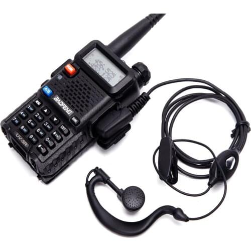 10pcs Earpiece Microphone Headset for Radio Two Way Baofeng UV5R UV-82 BF-888S for Kenwood Walkie Talkie Accessories Headphone