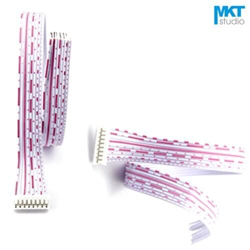 10Pcs Sample 40cm Single PH2.0 Header AWG26 Red White Wire Cable 2P 3P 4P 5P 6P 7P 8P 9P 10P 11P 12P