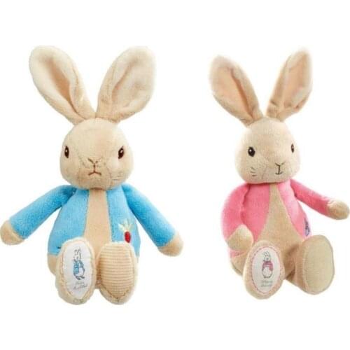 27cm Cute Rabbit Lily Pink Flopsy Bunny Soft Toy Figures Toys Movie Stuffed Plush Doll Children Birthday Party Gift