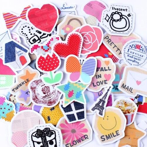 40pcs/pack Creative kawaii self-made sweet life stickers scrapbooking stickers /DIY craft photo albums