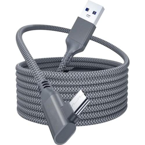 5m/16.4ft USB C To A Cable For Oculus Quest 2 VR Link Data Transfer Cord 2.4GB High-speed Data Transfer Drop Shipping Wholesale