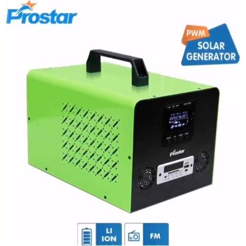 500W Lithium Battery Solar System for Home use 220V Output Portable Power Generator