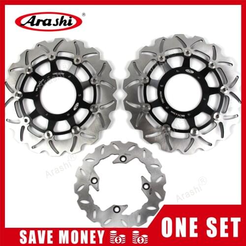 Arashi 1 Set For HONDA CBR F 600 SPORT 2001 2002 CNC Floating Front Brake Disks Rear Brake Disc Rotors CBR600F SPORT