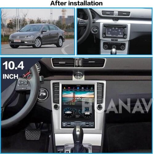 HUANAV Car no CD DVD Player GPS navigation For VW Passat Magotan CC multimidia tape recorder radio stereo Auto player