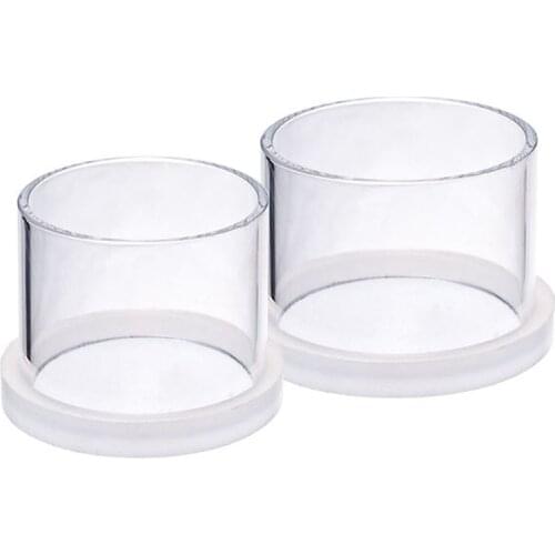 Casting Ring Cup Agar Dumplicating Making Negative Mold for Custom Hearing Aid Earplug and In-Ear Monitor