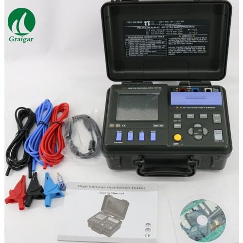 YH-510 High Voltage Digital Insulation Tester Digital Megger 5Tohm 5KV for Checking the Insulation YH-510