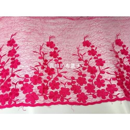Color Wide Mesh Spray Embroidery Clothing Lace Accessories Lace 45cm Wide