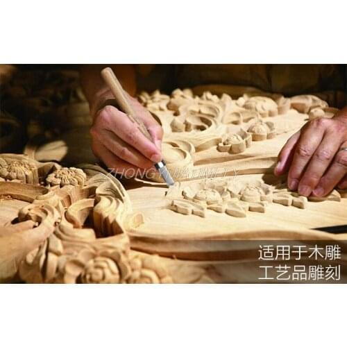Woodworking carving tool hand wood carving knife wood cutting set seal carving tool root carving knife