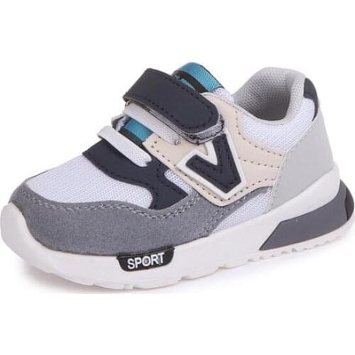 Kids Boys Shoes Girls Sneakers 2020 New Spring Net Breathable Sport Running Baby Boys Shoes Soft Outdoor Travel Shoes Size 21-30