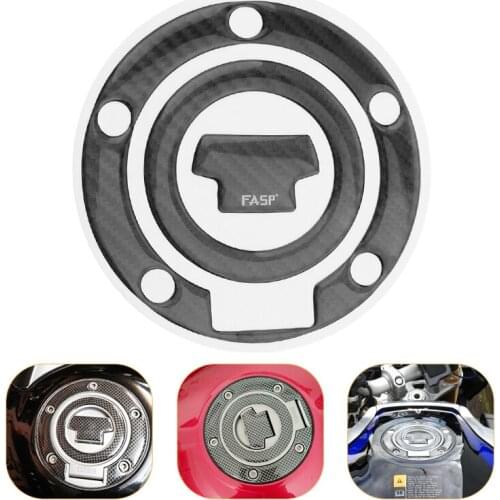 Motorcycle Gas Oil Fuel Tank Cap Decal Pad Sticker Protector For YZF-R1 R6 Motorcycle Decorating carbon fiber fuel tank