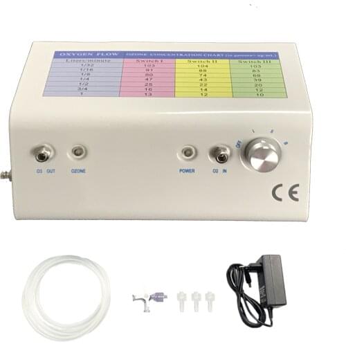 YOUMO AQUAPURE 10-104 ug/mL MINI Medical Ozone Therapy Generator Machine with Ozone Destructor MOZ0.2-AD