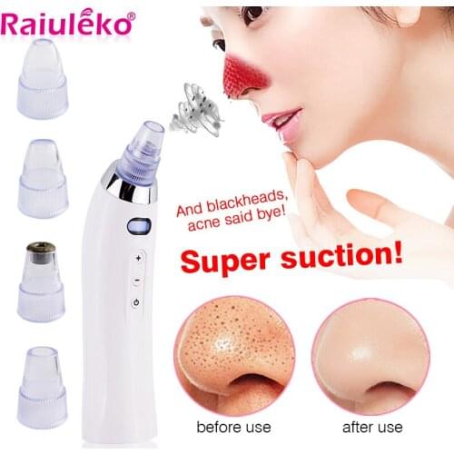 Nose Black Spot Blackhead Facial Acne Clean Electric Vacuum Pore Cleaner Exfoliating Cleansing Tightening Skin Face Instrument