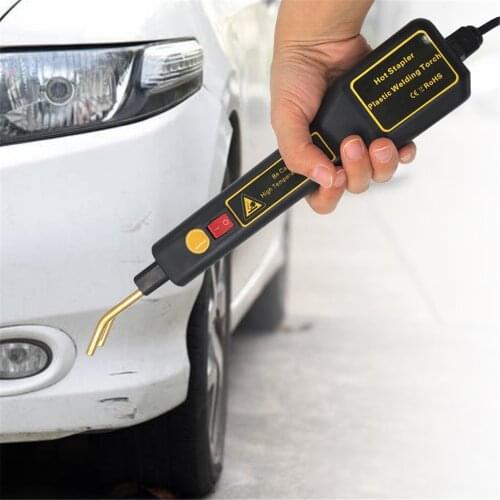 2021 Newest Plastic Welding Machine Garage Tools 50W Hot Stapler PVC Repair Machine Car Bumper Repair Stapler Welding Tool