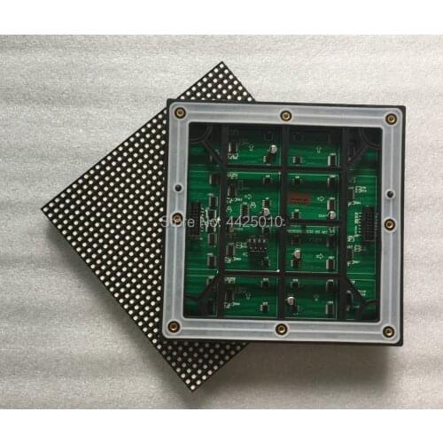 P6 outdoor LED Display module HUB75 interface ASLLED P6 SMD 192*192mm IP65 Containing wire