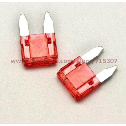 PHISCALE 30pcs Mini car / xenon lamp fuse 10A