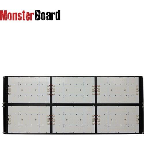 Pre-assemble 600w cree xpe 660nm V4 plus uv ir switches grow tent indoor tent monster board 3000k 3500k led grow light