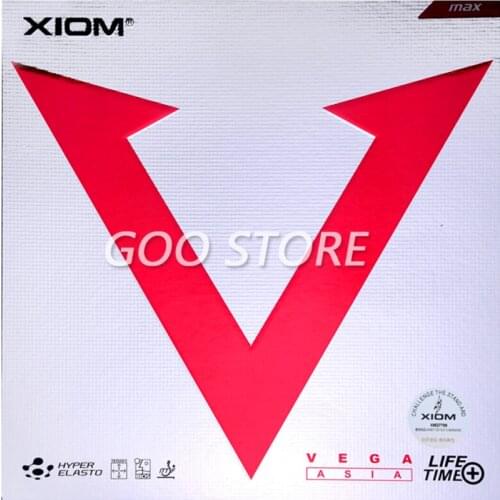 XIOM VEGA ASIA Table Tennis Rubber Fast break Speed Loop pimples in with sponge ping pong tenis de mesa
