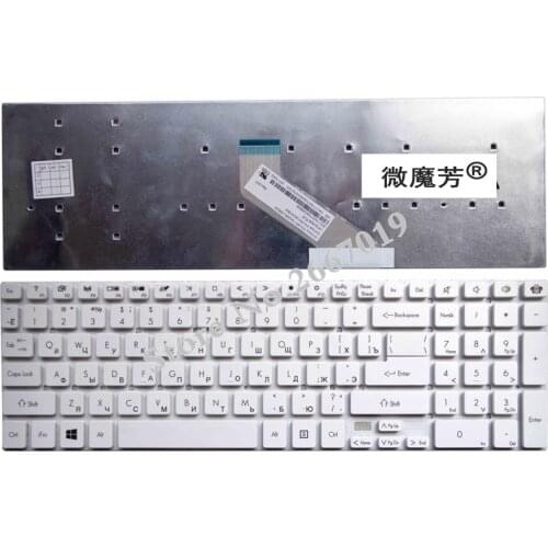 RU White New FOR Gateway NV55 NV55S NV57H NV75S NV52L NV56 NV57 NV77 Laptop Keyboard Russian