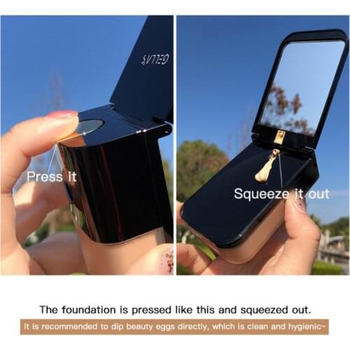 Gella Oil Control Moisturize Liquid Foundation Full Coverage Whitening Concealer Lasting Waterproof Face Base Makeup Foundation