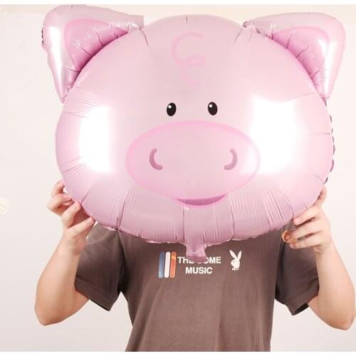 1pc Cartoon Animal Theme Foil Balloon Birthday Lion Tiger Monkey Party Decoration Baby shower Toys Globos Wedding Decoration