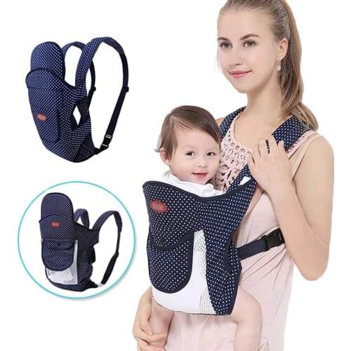 Multipurpose 4 in 1 Baby Carrier Front Face Ergonomic Baby Backpack Breathable Infant Wrap Sling Baby Kangaroo Pouch 0-36 Months