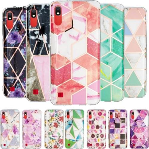 New Cases For armor Samsung A10 Glitter Cover sFor Samsung Galaxy coque M10 Capinha High Quality IMD Protector Telephone samson
