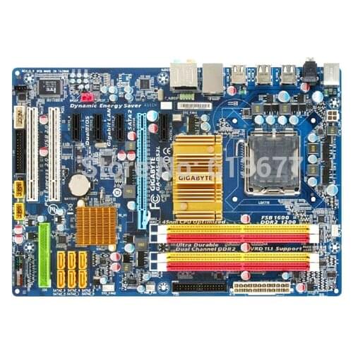 Free shipping original motherboard for Gigabyte GA-EP45-DS3L LGA 775 DDR2 EP45-DS3L boards P45 Desktop Motherboard