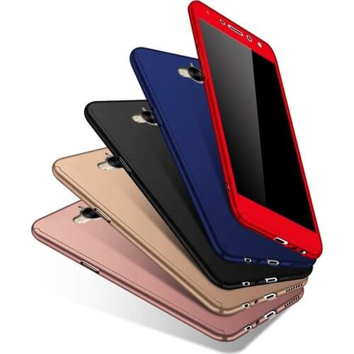 Full Protection Case for Huawei Y6 2017 MYA-L11 MYA-L41 Y 6 2017 for Y5 2017 MMYA-L22 MYA-L03 MYA-L23 MYA-L02 Tempered Glass