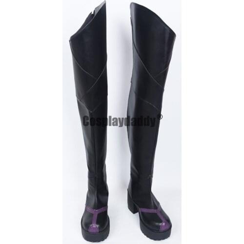 Touken Ranbu Sengo Muramasa Black Long Cosplay Shoes Boots S008