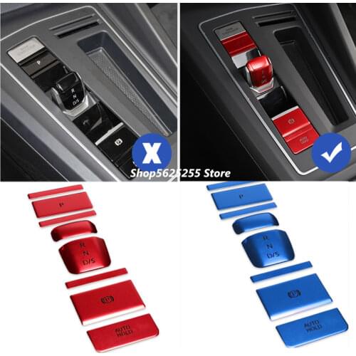 For Volkswagen VW Golf 8 MK8 2020 2021 Accessories Handbrake Button Decorative Sequins Protector Cover Sticker Car Decorationn