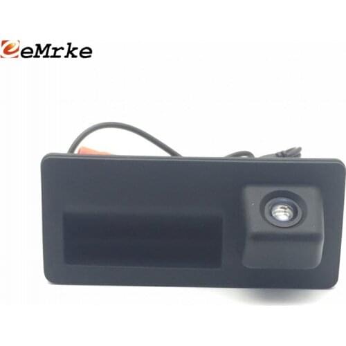 EEMRKE CCD Trunk Handle Camera HD Night Vision Car Rear Camera for Seat Alhambra (710) 2010 2011 2012 2013 2014 2015 2016