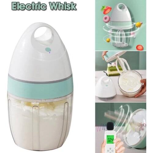 Electric Egg Beater Milk Frother Household Electronic Food Cream Mixer Whisk Blender With Case Kitchen Tools