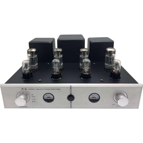 HUANYU High power pure electronic tube power amplifier for home KT88 fever high fidelity sound