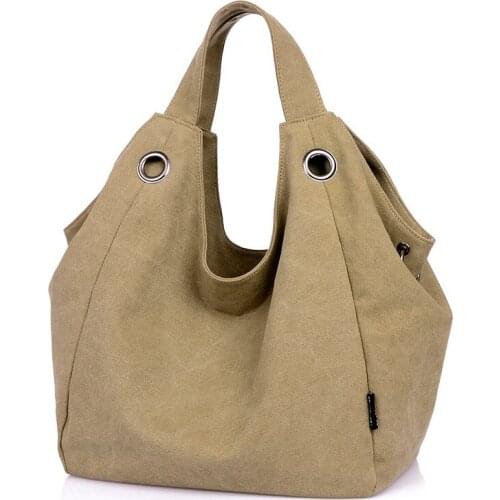 Fashion Messenger Bag Women Shoulder Bags Vintage Canvas Hobo Crossbody bags Female Tote Large Shopping Satchel Handbags