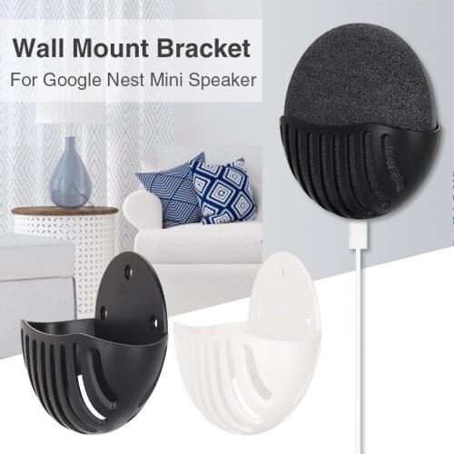 2021 New Google Nest Mini speaker bracket for wall mount bracket wall mount storage box rack speaker accessories