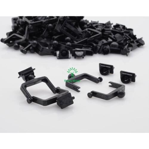 New 200Pcs Dental Lab Plastic Disposable Articulator Ceramco Articulator Black