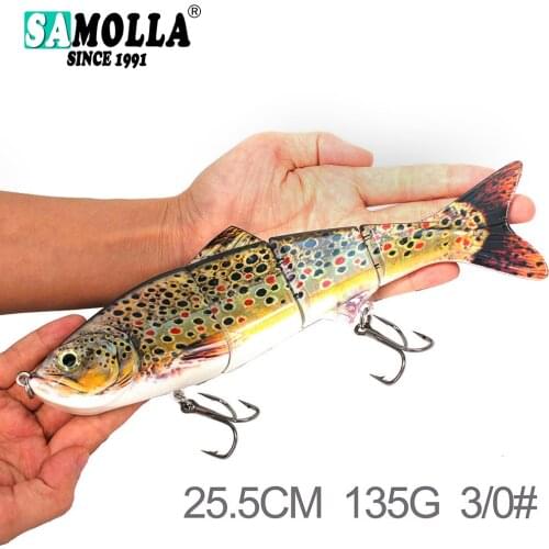 Swimbait Large Fishing Lures Hard Bait Weights 145g Swim Bait Bass Whopper Isca Artificial Articulos De Pesca Salt Water Lures