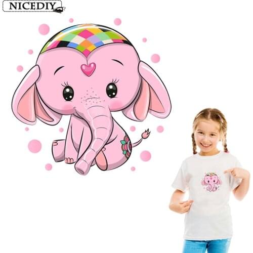 Cute Animals Pig Patch Transfer Thermocollants t-Shirt Bag Ironing Applications For Clothes Stripes For Clothes Iron Patches