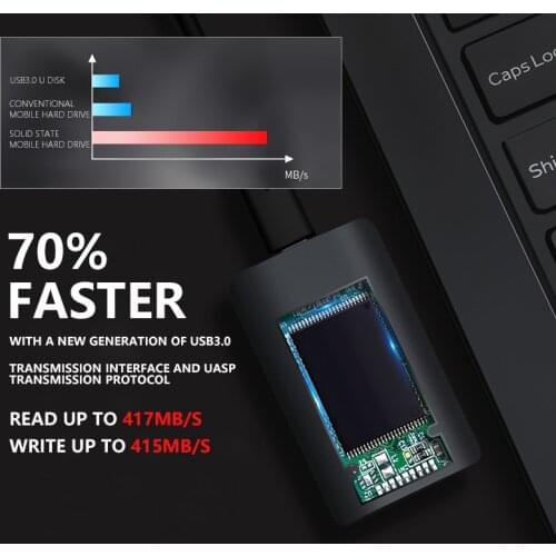 M2T high-speed mobile solid-state hard drive PSSD computer mobile phone dual-use Type-c128G 256G 512G 1tb storage disk