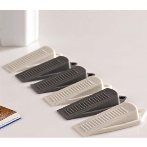 1pcs Rubber Wedge Door Stop Stopper Holder Guard Baby Safety Protector Door Stopper Wedge Security Door Card For Kids Baby Hot