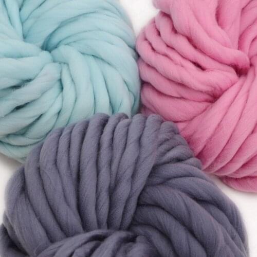 3pcs Super Thick Stick Needle Iceland Wool Wool Line Korean Hat Scarf Shawl Blanket Line Baby Thick Wool