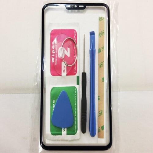 BINYEAE New Front Outer Glass Lens Touch Panel Screen With Tools For LG V40 ThinQ