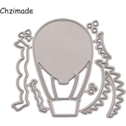 Chzimade Balloon Metal Cutting Dies Stencils 2020 New Scrapbooking Die Cuts Album Stencil Template Die Crafts