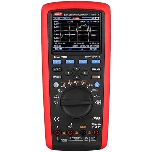 Uni-T UT181A True RMS Digital Multimeter Datalogging Value Data Record