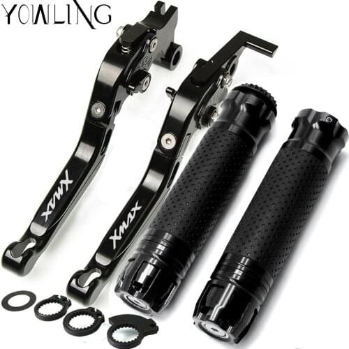 For YAMAHA X-MAX X MAX XMAX 125 200 250 400 XMAX250 XMAX400 all years Motorcycle Brake Clutch Levers Handlebar Hand Grips