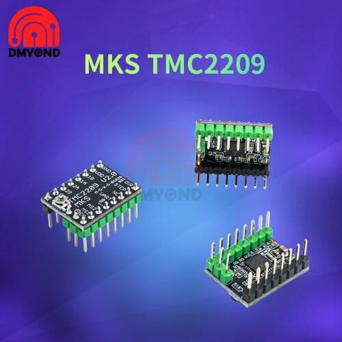 MKS TMC2209 Stepper Motor Driver StepStick 3D Printer Parts Makerbase 2209 2.5A UART Ultra Silent For SGen_L Gen_L Robin Nano